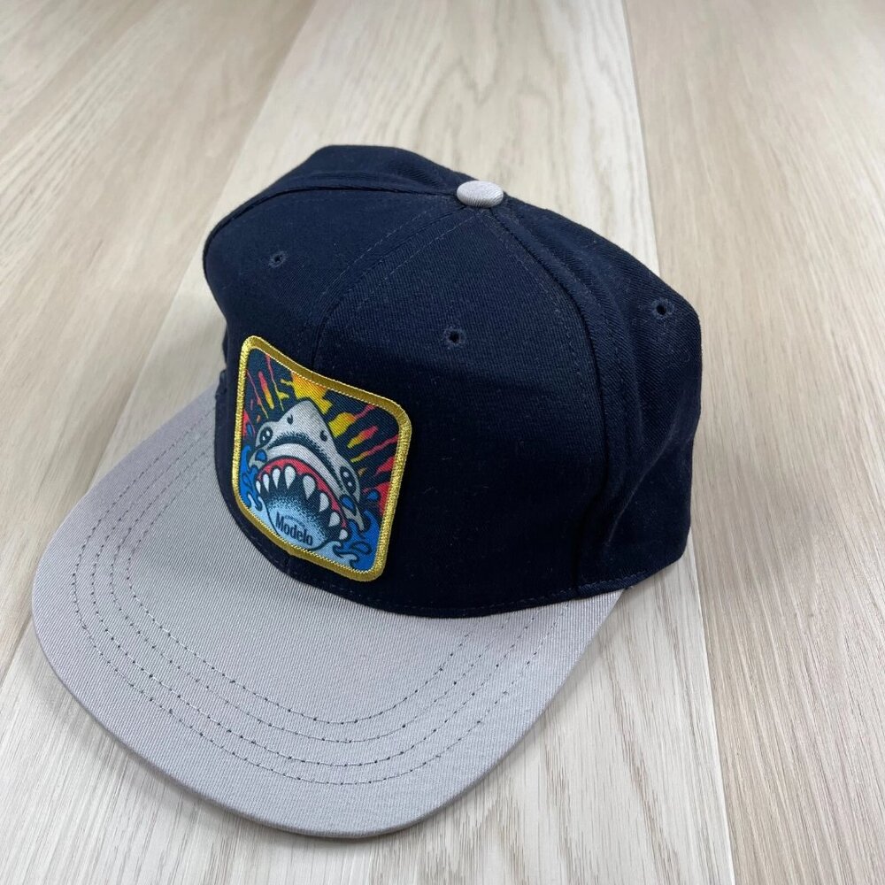 Vintage Modelo Cerveza Mens Blue Compititions Headwear Adjustable Cap One Size